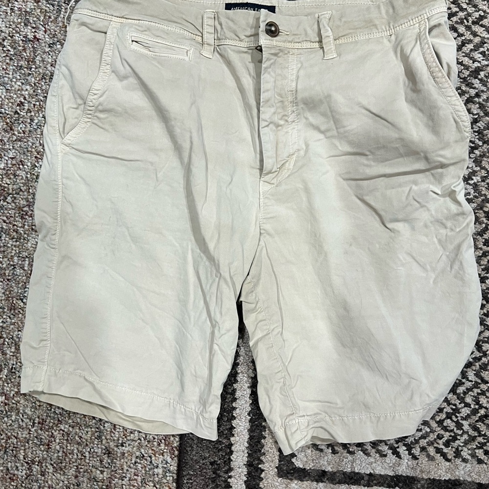 Men's Beige Shorts
